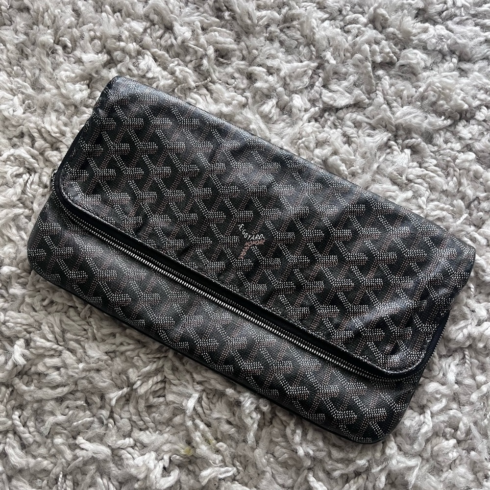 Goyard Sainte Marie zip up clutch